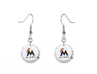 Pick Off Marlins Earrings Exclusive