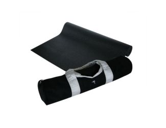 Yoga Sport Bag Black & Yoga Mat 1/8" Black