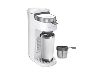 The Scoop Single-Serve Coffeemaker White