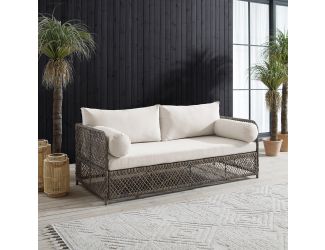 Granite Bay Wicker Outdoor Sofa