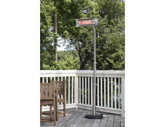 Stainless Steel Offset Pole Infrared Patio Heater