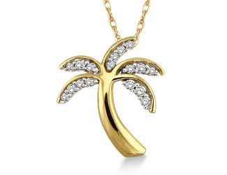 Palm Tree Necklace