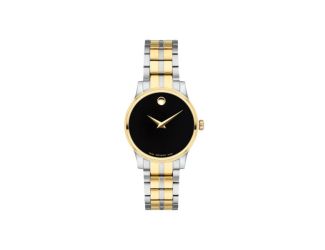 Ladies' Corporate Exclusive Two-Tone Stainless Steel Watch Black Dial