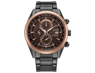 Men's Sport Luxury Radio Control Red Dial Stainless Steel Watch