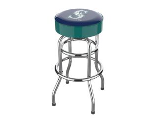Seattle Mariners Chrome Bar Stool