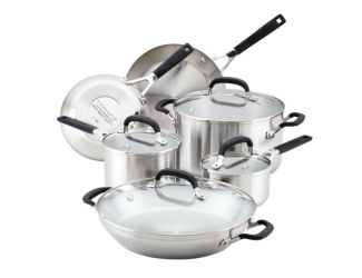 10pc Stainless Steel Cookware Set