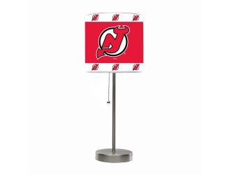 New Jersey Devils Chrome Lamp