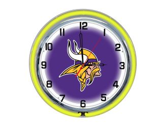 Minnesota Vikings 18" Neon Clock