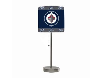 Winnipeg Jets Chrome Lamp