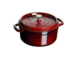 Cast Iron 5.5 Qt. Round Cocotte - Grenadine