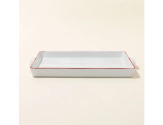 9 x 13 Baking Slab - Red Rim