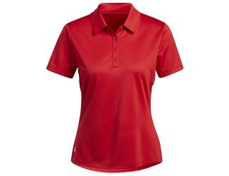 Adidas Performance Short Sleeve Women's Golf Polo - Red/M
