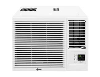 7,500 BTU 115V Window-Mounted Air Conditioner with 3,850 BTU Supplemental Heat Function