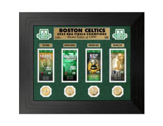 Boston Celtics Deluxe 2024 NBA Finals Ticket Collection