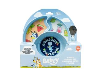 The First Years Bluey 3-Piece Mealtime Set 9mo+