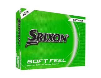 Srixon Soft Feel 14 White Golf Balls - 1 Dozen