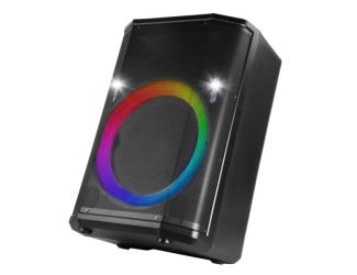 Portable 12" Tiltable TWS Bluetooth Speaker w/ LED Lightshow