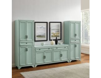 Tara 3-Piece Sideboard And Pantry Set