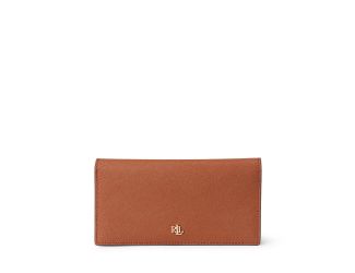 Crosshatch Leather-Slim Wallet