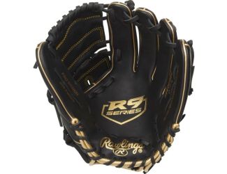 Rawlings - R9 Series 12-Inch Infield/Pitcher's Baseball Glove, LHT