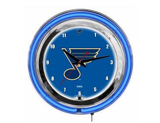 St Louis Blues 14" Neon Clock