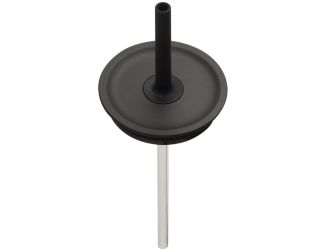 Large Press-In Straw Lid - Black