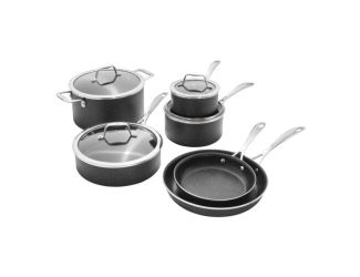 Capri Notte 10pc Granitium Nonstick Cookware Set