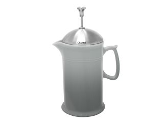 Ceramic French Press Grey