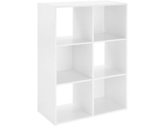 6-section Cube Organizer in White
