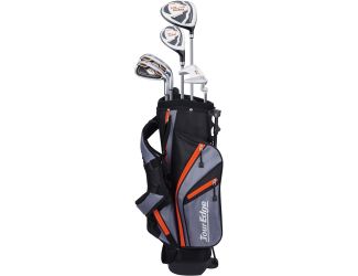 Junior Hot Launch HL-J Left Handed 8-Piece Golf Club Set with Stand Bag
