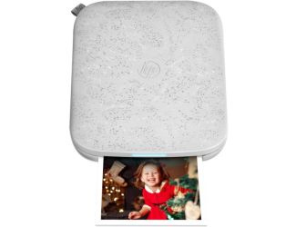 HP Sprocket 3x4 Instant Photo Printer  Prints 3.5x4.25" Photos from iOS & Android - White
