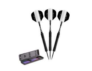 Elkadart Black 150 Jet Black Steel Tip Darts 22 Grams