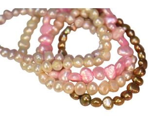 Limited Edition 5 Separate Pearl Bracelet Collection