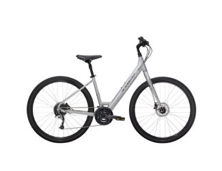 Verve 3 Disc Low-Step Recreation Bike in Quicksilver/XS