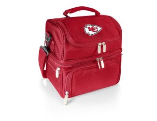 New York Giants - Pranzo Lunch Bag Cooler with Utensils, (Red)