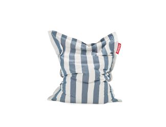 Original Outdoor beanbag- Stripe Ocean Blue