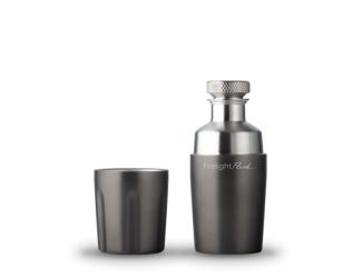 High Camp Firelight Flask 375 in Gunmetal